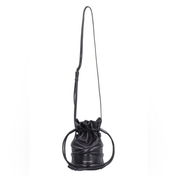 ALEXANDER MCQUEEN The Soft Curve leather bucket bag - Picture 2 of 9